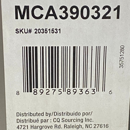 CARQUEST MCA390321 Brake Master Cylinder 1.25" Gray Aluminum w/ Reservoir