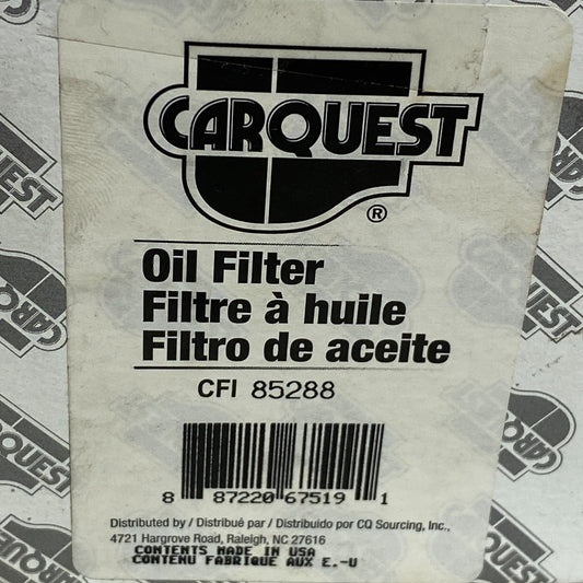 Carquest Premium Oil Filter 85288HD Spi -On 99.5% Efficiency