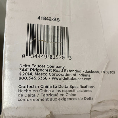 Delta 42" Contemporary ADA Grab Bar Stainless Steel Concealed Mount