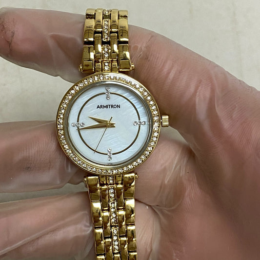 Armitron Women's Genuine Crystal Accented Bracelet Watch, 75/5803