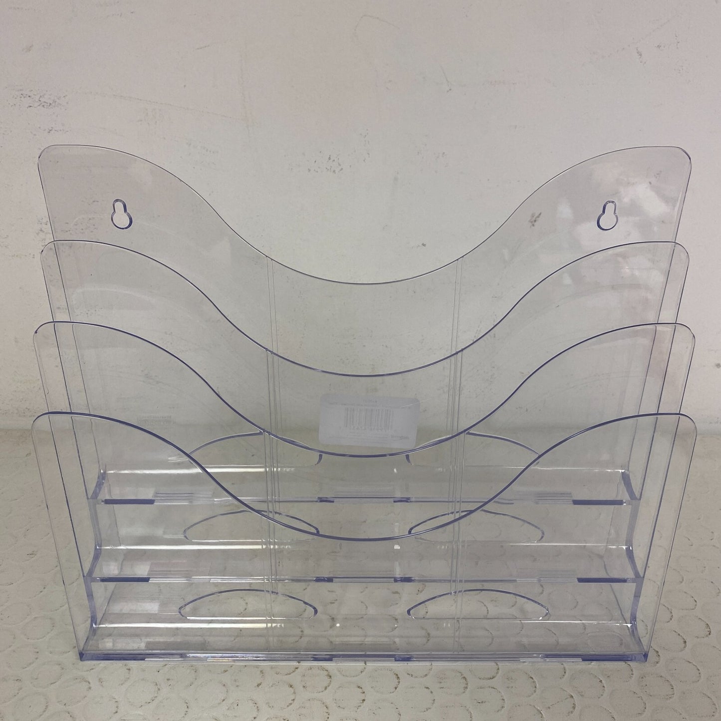 Deflect-O 3-Tier Clear Document Organizer w/6 Dividers 14″x11.5″