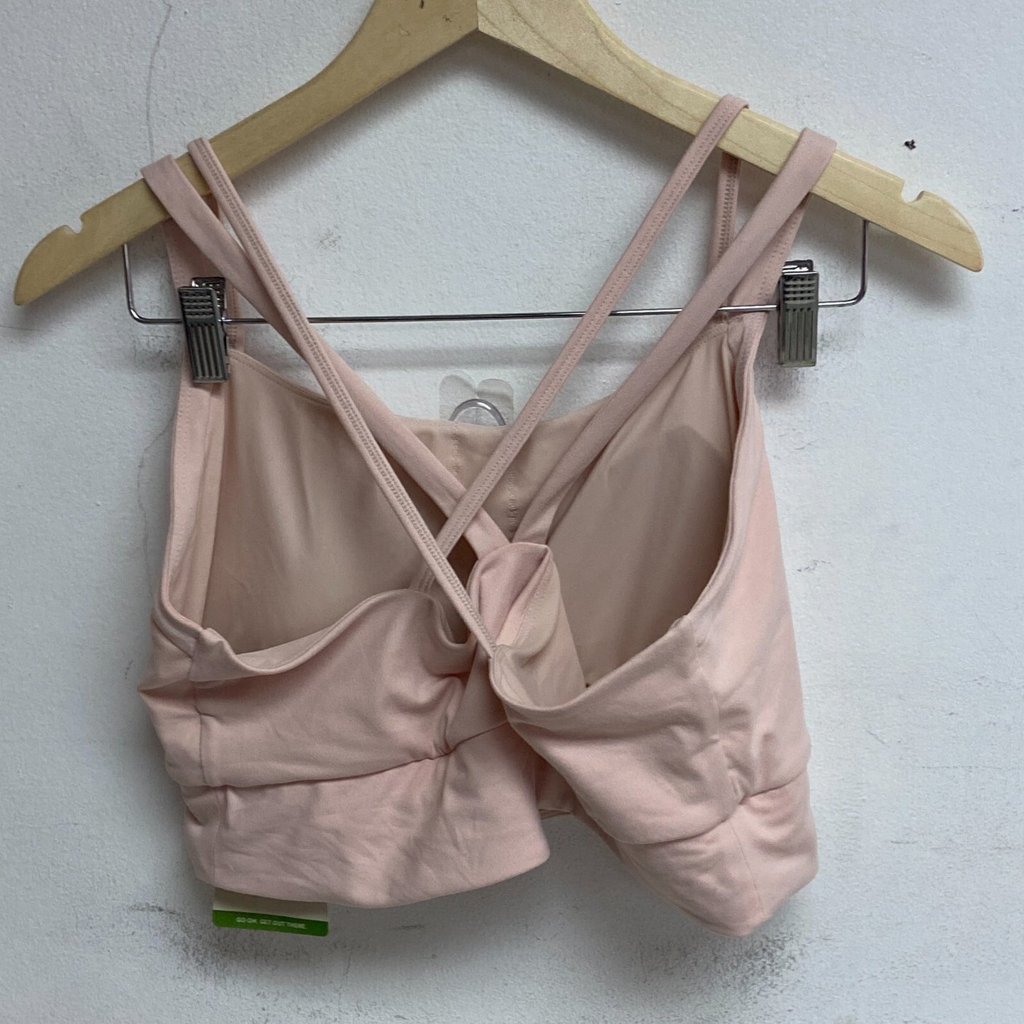 Alpine Design Cute Field Knit Strappy Crossback Bra PT Soft Peach ADW13108P New