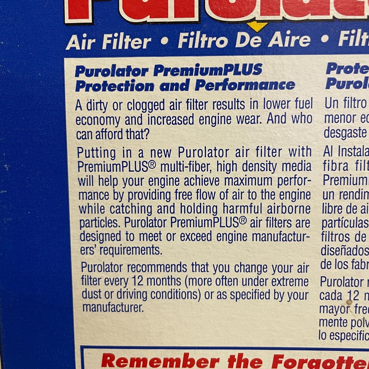 Purolator A45443 Engine Air Filter Premium PLUS