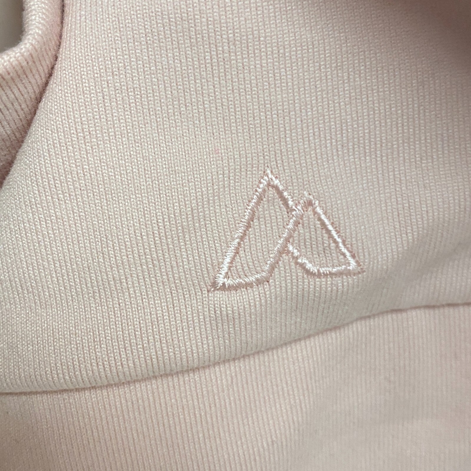 Alpine Design Cute Field Knit Strappy Crossback Bra PT Soft Peach ADW13108P New