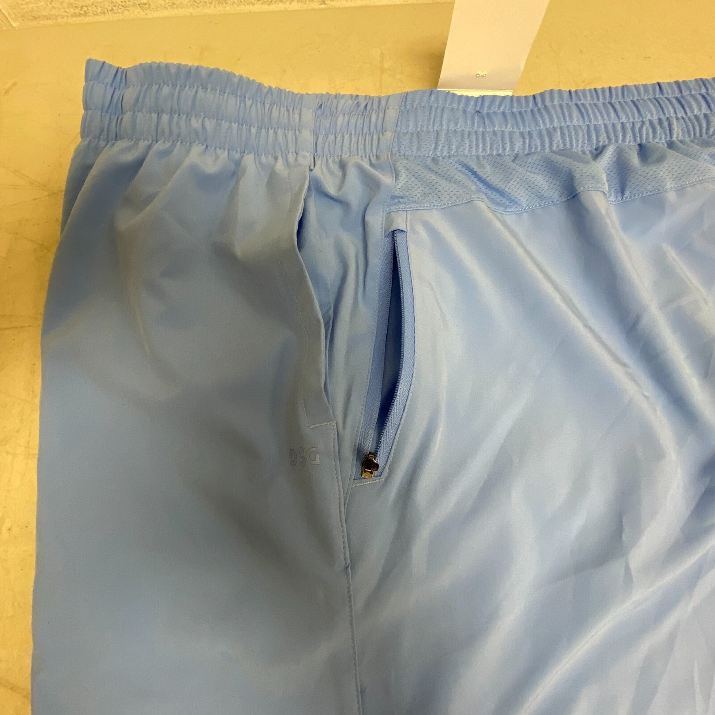 DSG Men's 6â Training Agility Shorts Athletic Fit Misty Cerulean DAM13102