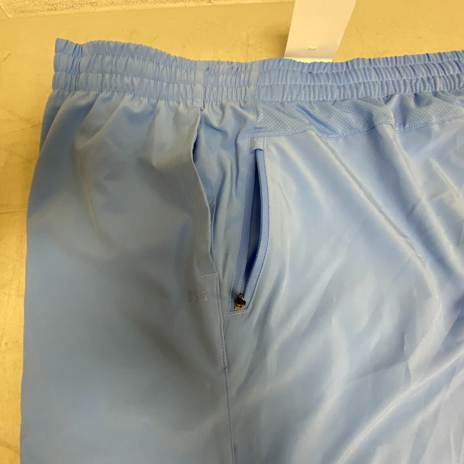 DSG Men's 6â Training Agility Shorts Athletic Fit Misty Cerulean DAM13102