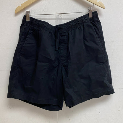 DSG Men's 6.5" Inseam Cotton Woven Shorts Pure Black Athletic Summer DAM13135