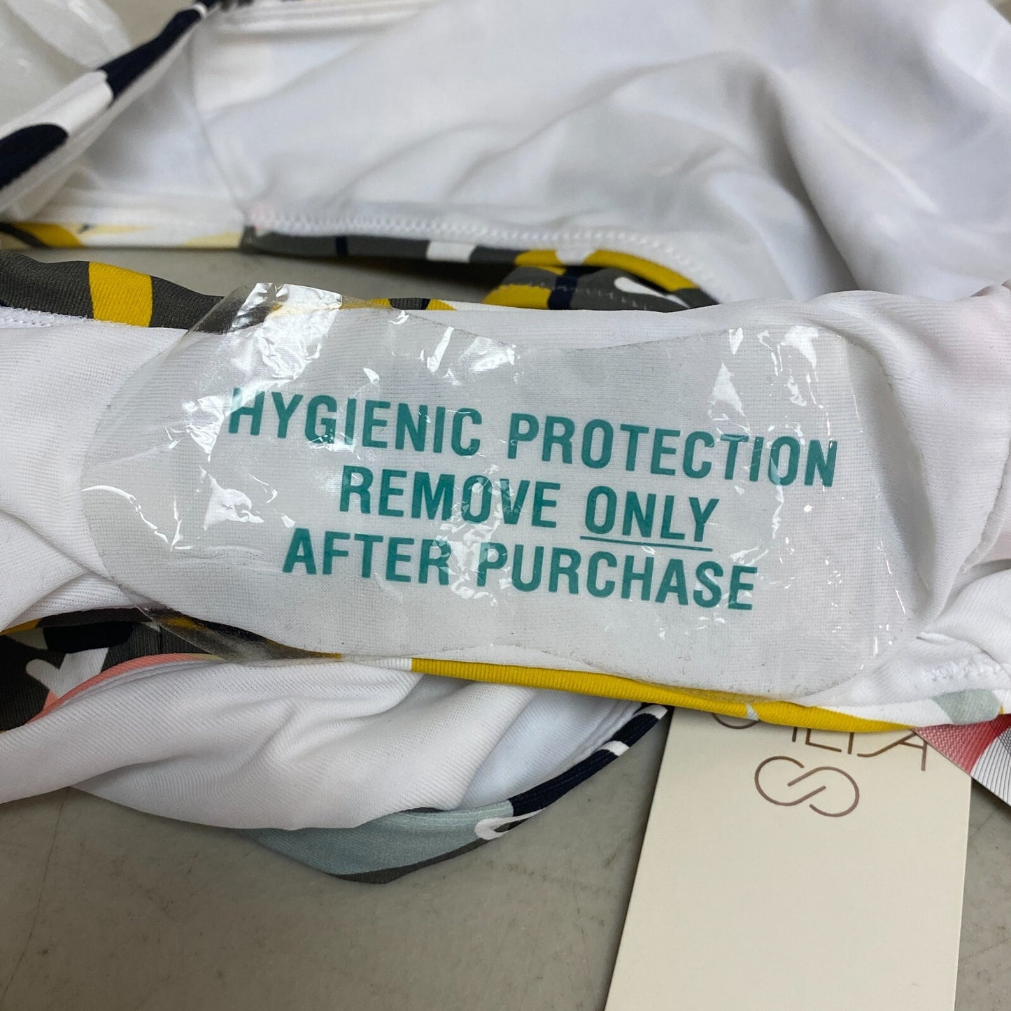 Calia Women's Wide Banded High Leg Floral Swim Bottoms Multi Palm WSA23414PRT