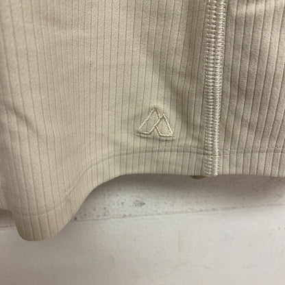 Alpine Deisgn Womens Relaxed Fit Ribbed Skort Light Khaki Solid ADW13809