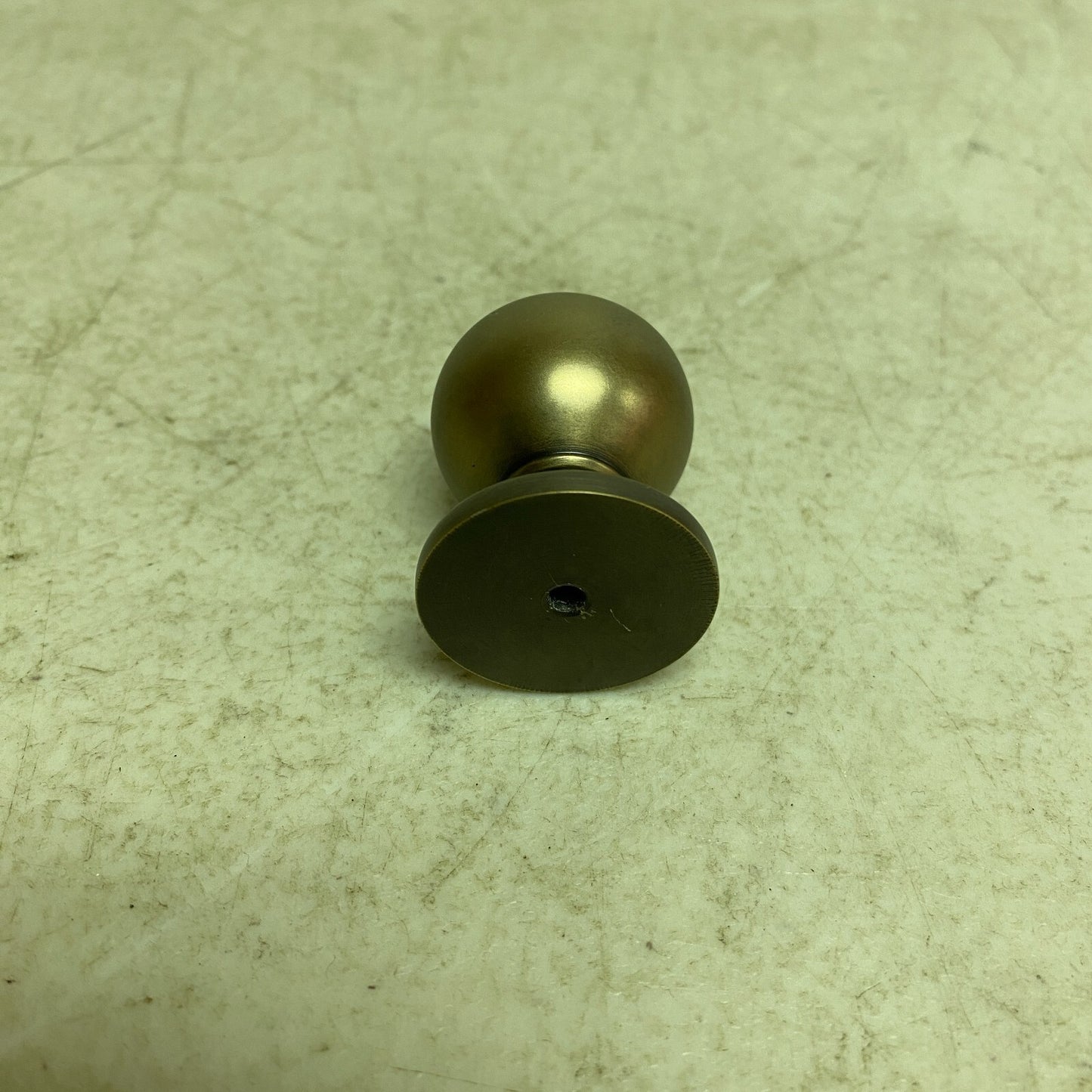 Signature Hardware 1-1/4" Rodino Solid Brass Round Cabinet Knob - Antique Brass