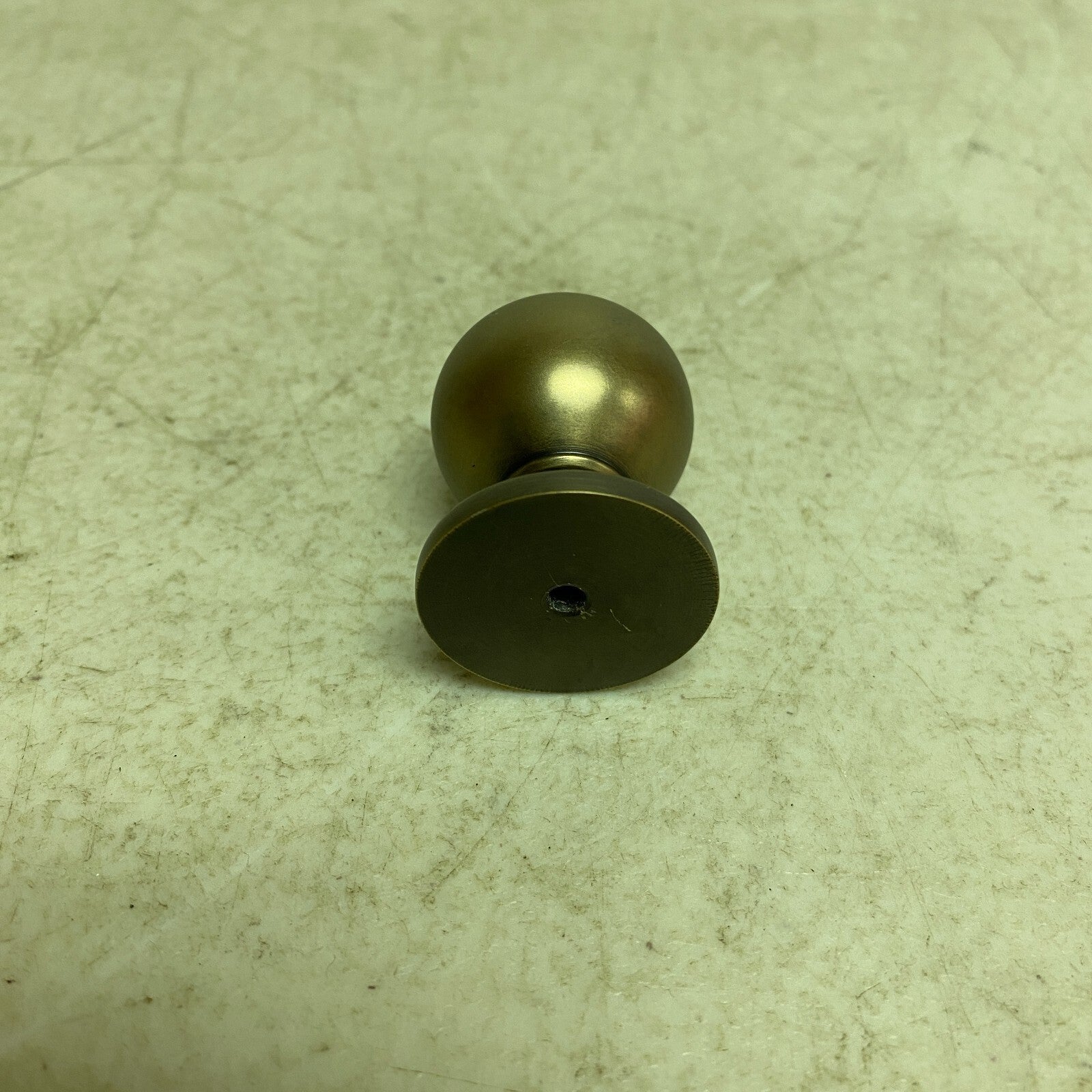 Signature Hardware 1-1/4" Rodino Solid Brass Round Cabinet Knob - Antique Brass