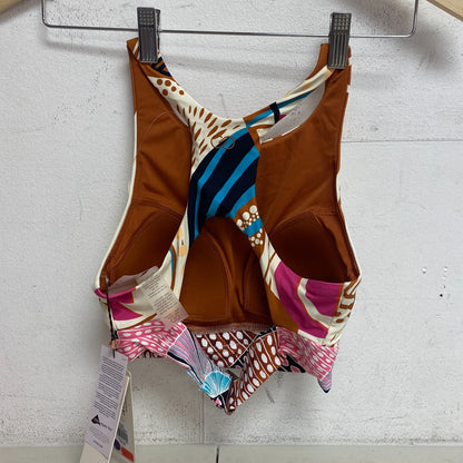 Calia Womens Racer Back HS Bikini Top Abstract Multi WSA22223PRT BRAND NEW