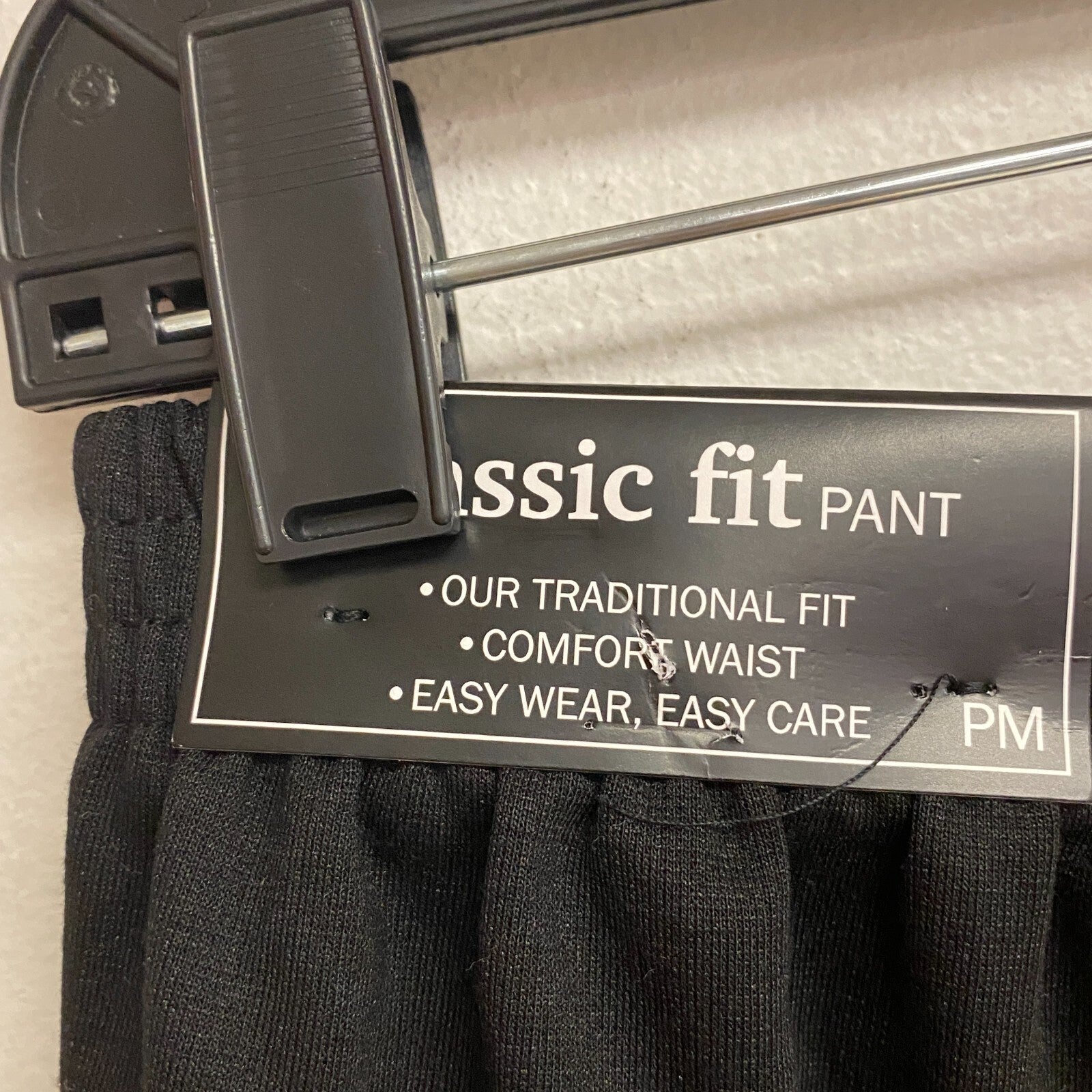 Alfred Dunner Classic Fit Women's Pant Comfort Waist Size PM Color Black