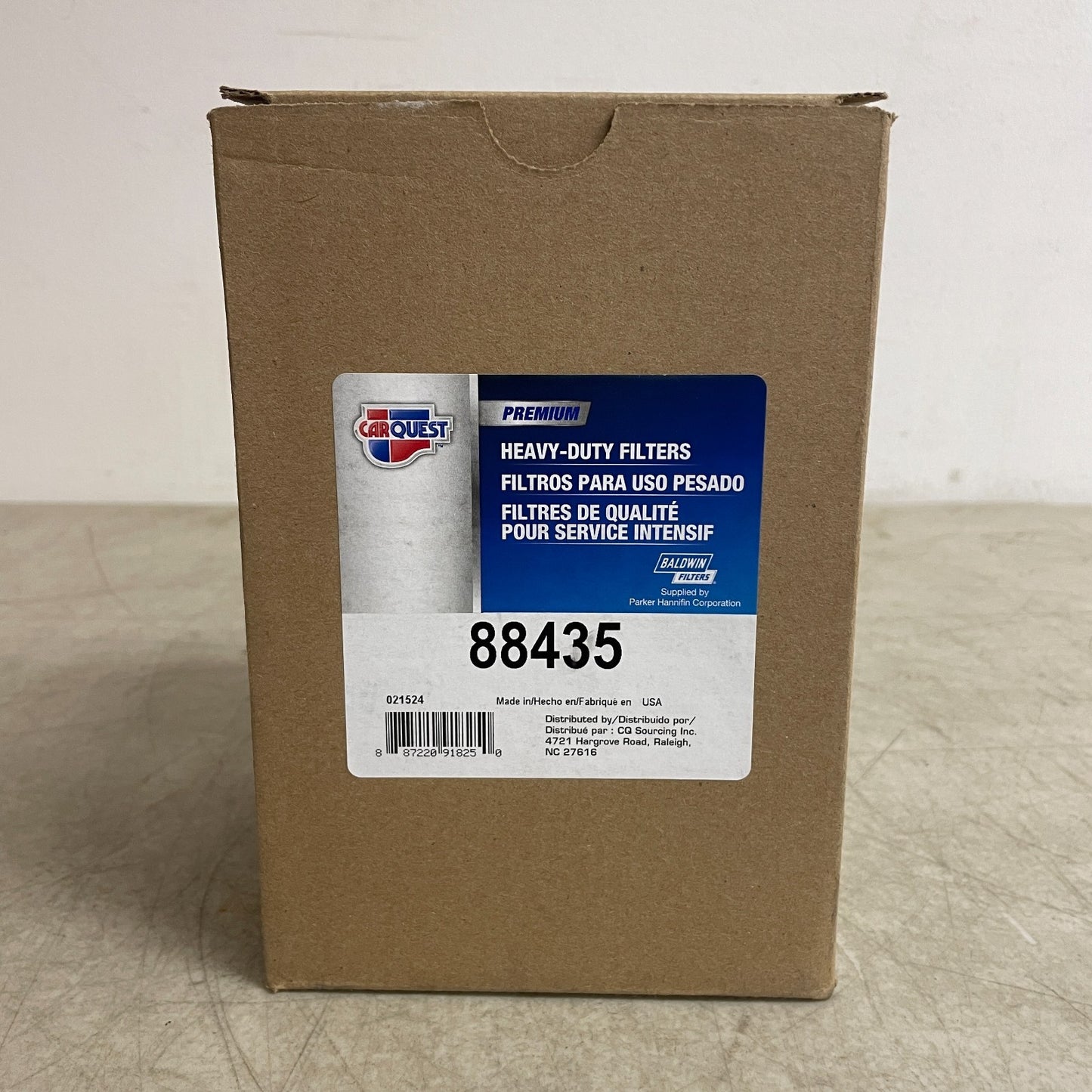 Carquest Safety Radial Seal Air Filter Inner White Finish Model 88435