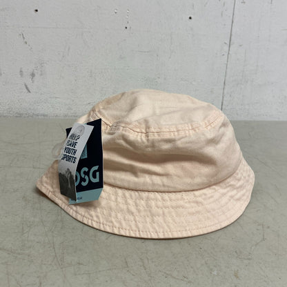 DSG Girl's Bucket Summer Hat Peach Sun Protect Bucket Hat Stylish DSGG2303