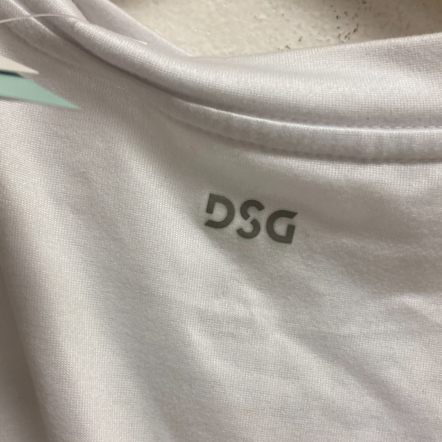 DSG Girl's Performance Muscle Casual Relaxed Tank Pure White  DAG13100