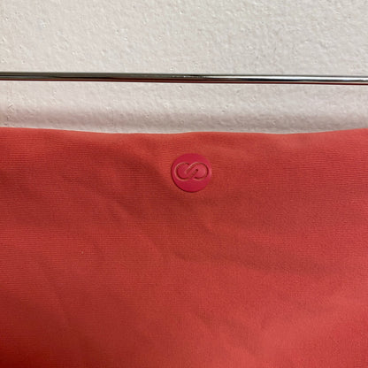 Calia Womens Shirred V Front High rise Bttom Guava Pink Solid WSA23407