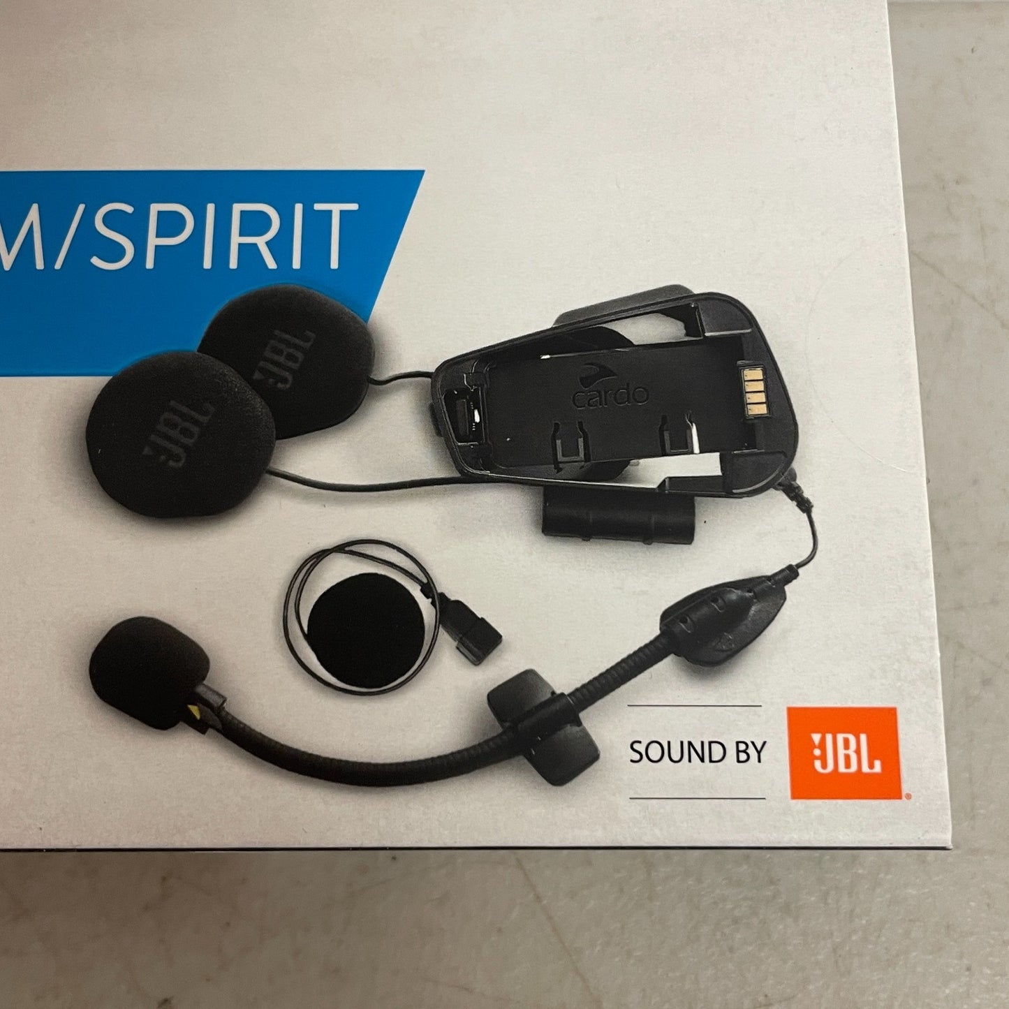 Cardo FREECOM-X/Spirit 2nd Helmet JBL Kit Speakers & Mic Communication Systems