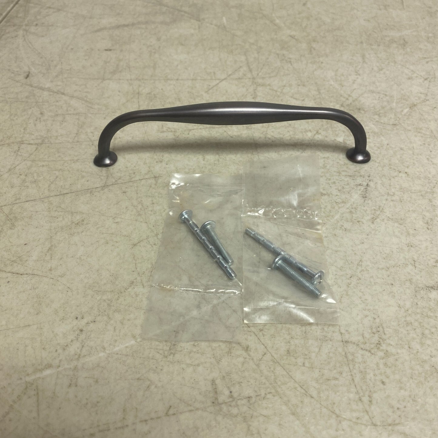 Signature Hardware 6-1/4'' Padilla Solid Brass Cabinet Pull - Oil Rubbed Bronze