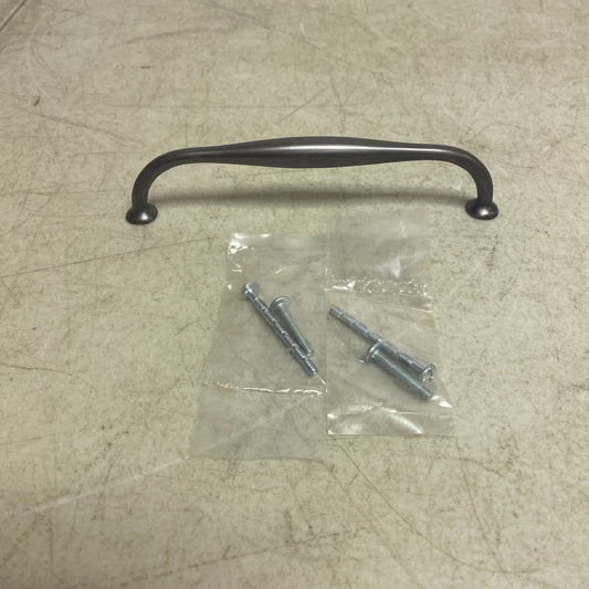 Signature Hardware 6-1/4'' Padilla Solid Brass Cabinet Pull - Oil Rubbed Bronze