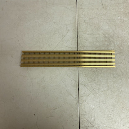 Signature Hardware 18" Carmen Linear Shower Drain - Brushed Gold
