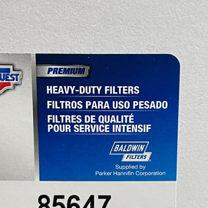 Carquest Oil Filter 85647, Full Flow Spin On Thread 3/4-16, 93mm × 103 mm