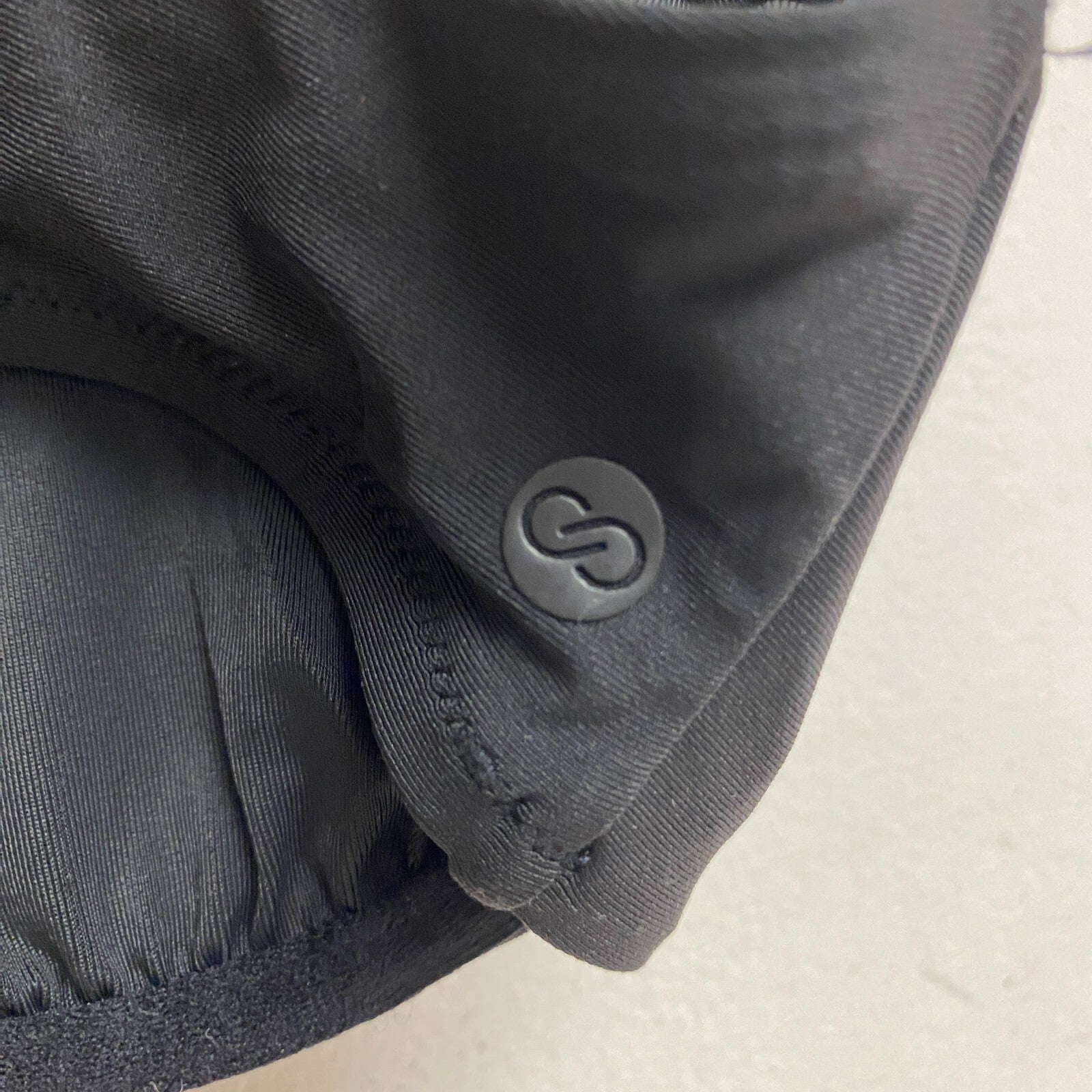 Calia Womens Smoked Strap Bikini Top Pure Black WSA23212