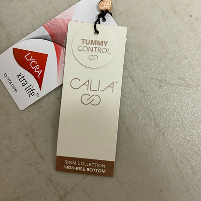 Calia Womens Shirred V Front High rise Bottom Coffee Grounds WSA23407