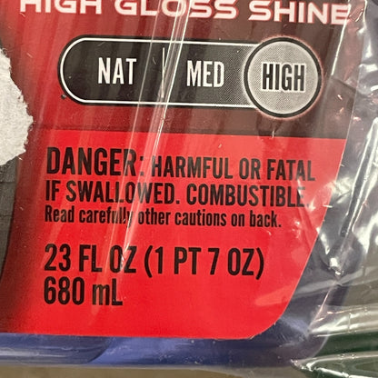 Black Magic 2 Pack 23 oz Tire Wet High Gloss Tire Dressing Spray BM23