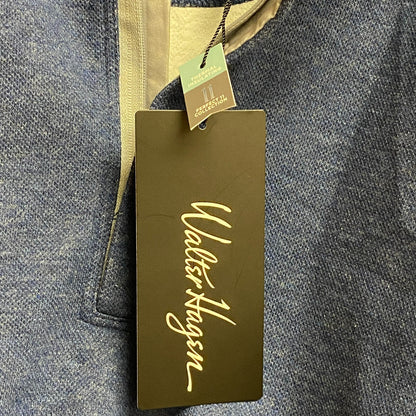 Walter Hagen Mens Perfect 11 Pique Fleece Mid Pullover Zip Sweater MGA36103VC