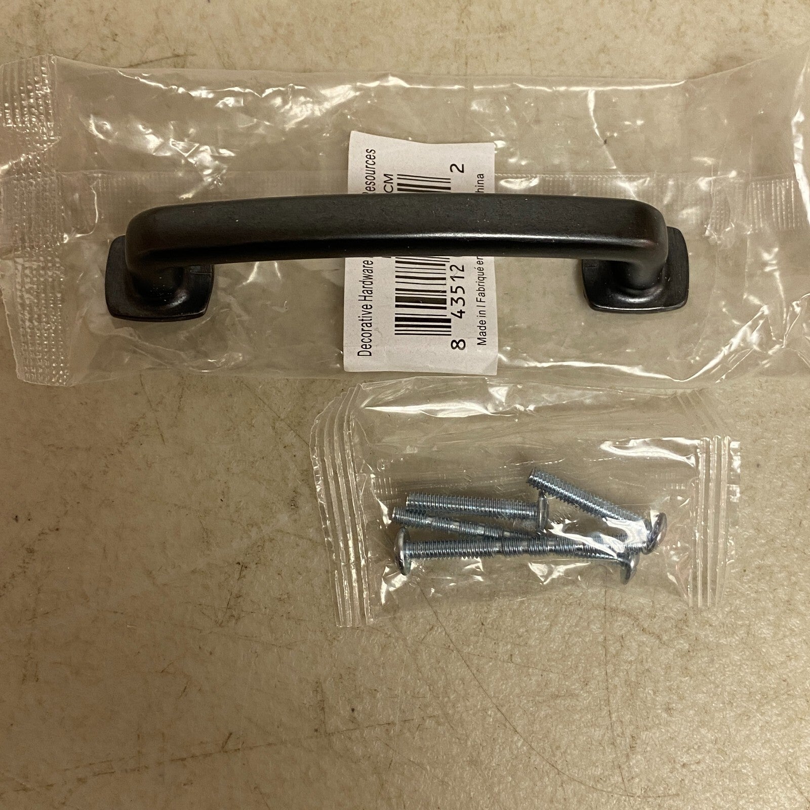 Hardware Resources 1- 3-3/4" (96 mm) Center to Center Soft Square Bold Cabinet..