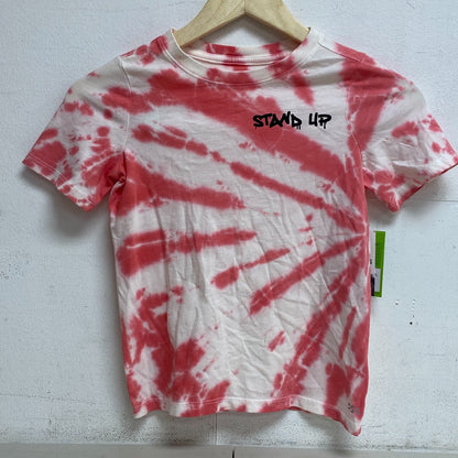 DSG Boys' Tie Dye Cotton Graphic T-Shirt Blazin Coral Sun Brst TD DAB12100