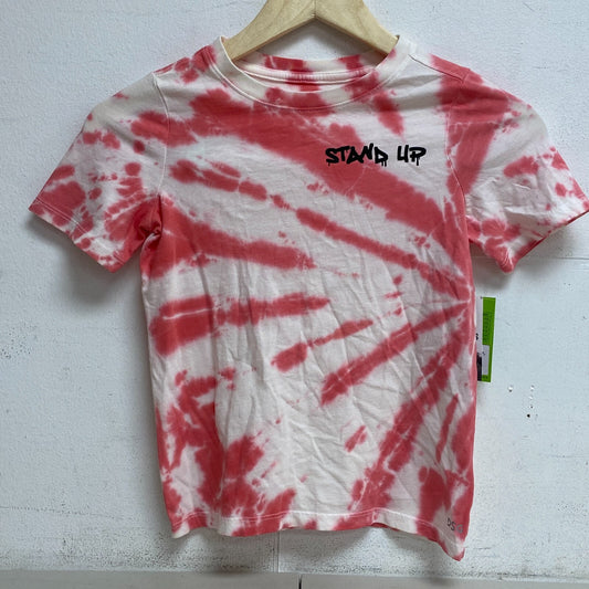 DSG Boys' Tie Dye Cotton Graphic T-Shirt Blazin Coral Sun Brst TD DAB12100