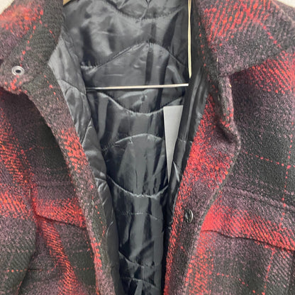 Alpine Design Men's Hilltop View Jacket Plaid Red Heritage Plaid ADM23609P New!