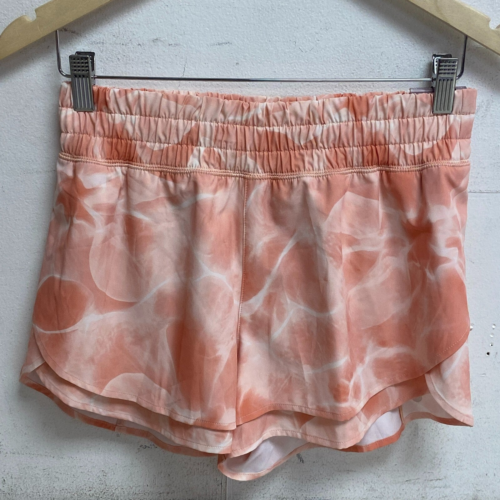Calia 3" Inseam High Rise Step Up Short Aquatic Coral Peach Running WAX12351PRT