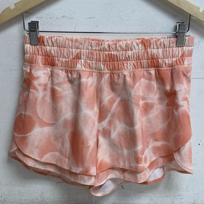 Calia 3" Inseam High Rise Step Up Short Aquatic Coral Peach Running WAX12351PRT