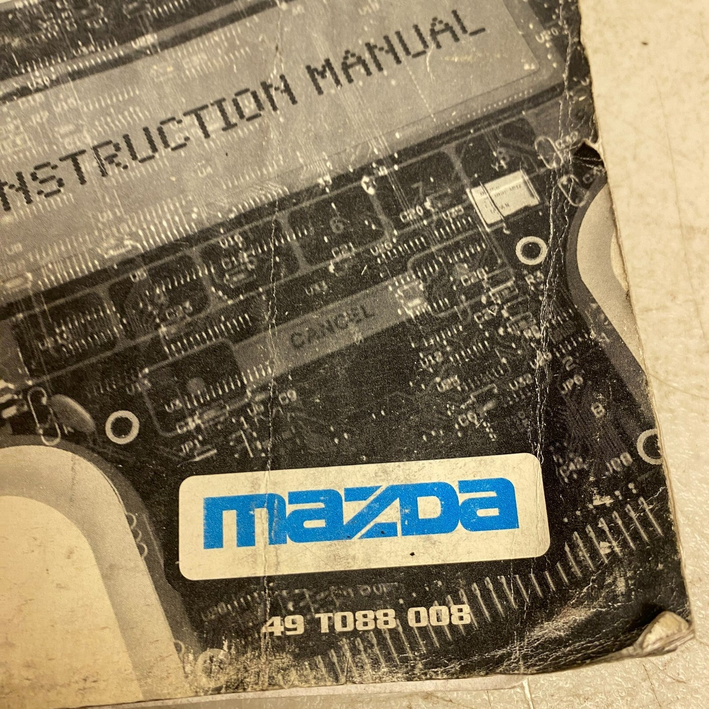 Mazda NGS Instruction Manual 2490-840 , #783-1CP
