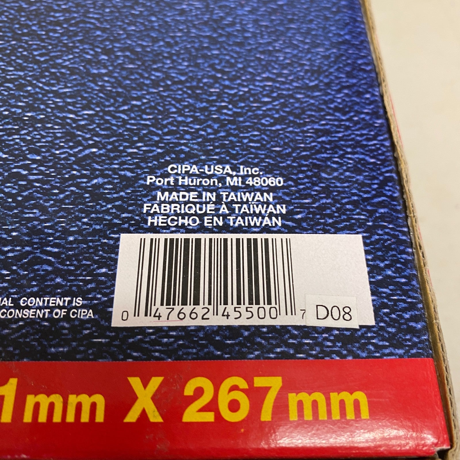 CIPA OE-Style Low-Mount Chrome Side View Mirror for Universal Truck / Van