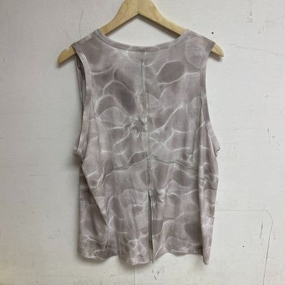 Calia Womens Split Back Muscle Tank Aquatic Neutral Sleeveless WAX11223PRT