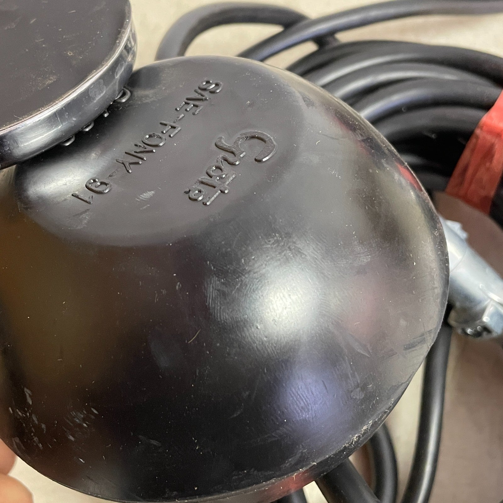 Grote Heavy‑Duty Magnetic Towing Lamp Kit Red 4‑Pole 65402‑4