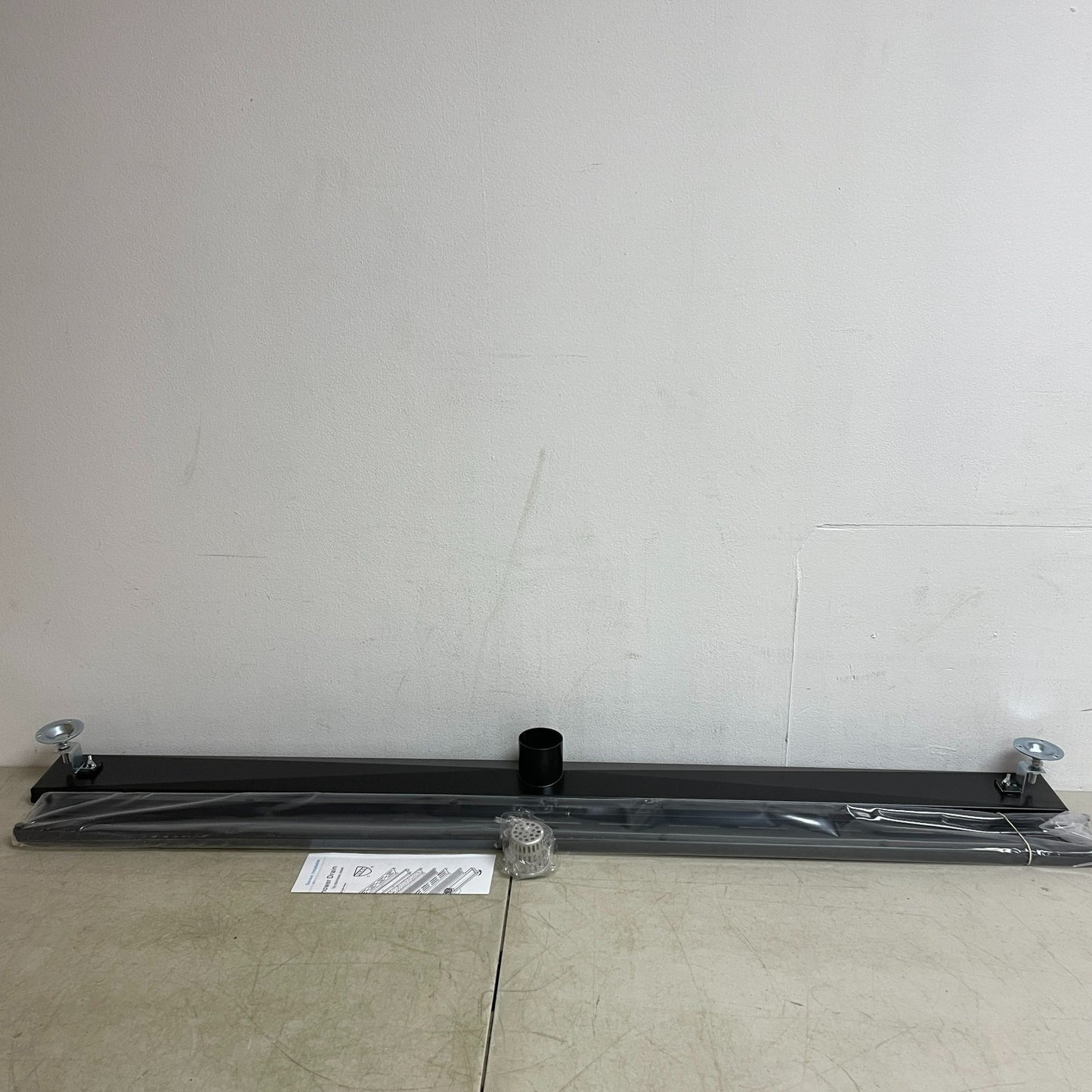 Signature Hardware 48" Effendi Linear Shower Drain Matte Black SH439054MB