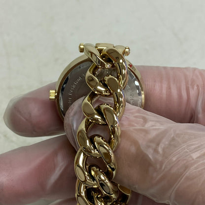 Armitron Women's Genuine Crystal Accented Chain Bracelet Watch, 75/5822GP