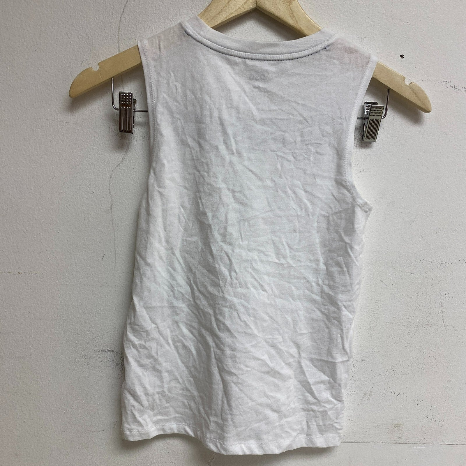 DSG Boys Cotton Graphic Tank Top Pure White Determination Sleeveless DAB12111
