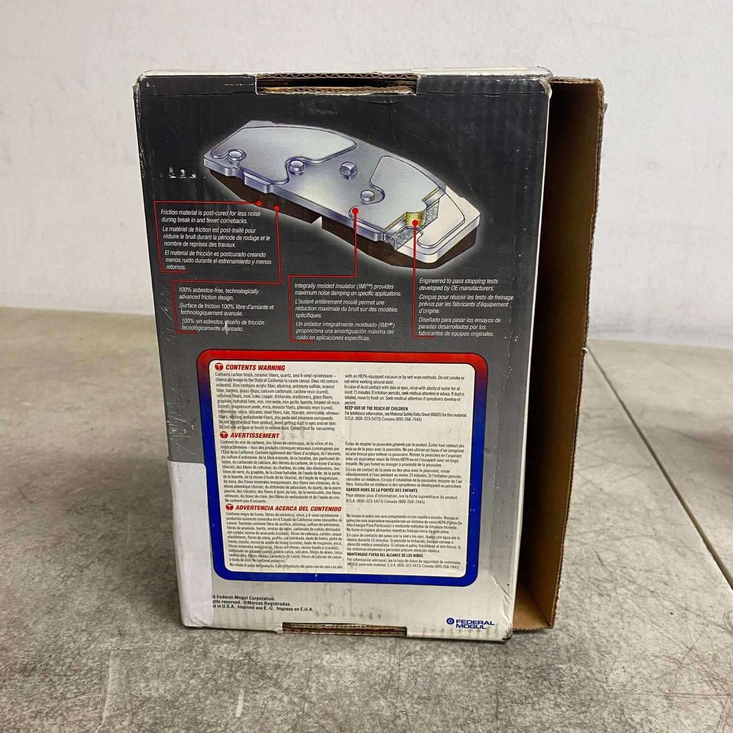 Wagner QC998 Brake Pads ThermoQuiet Ceramic Rear 2004-2008 Chrysler Pacifica