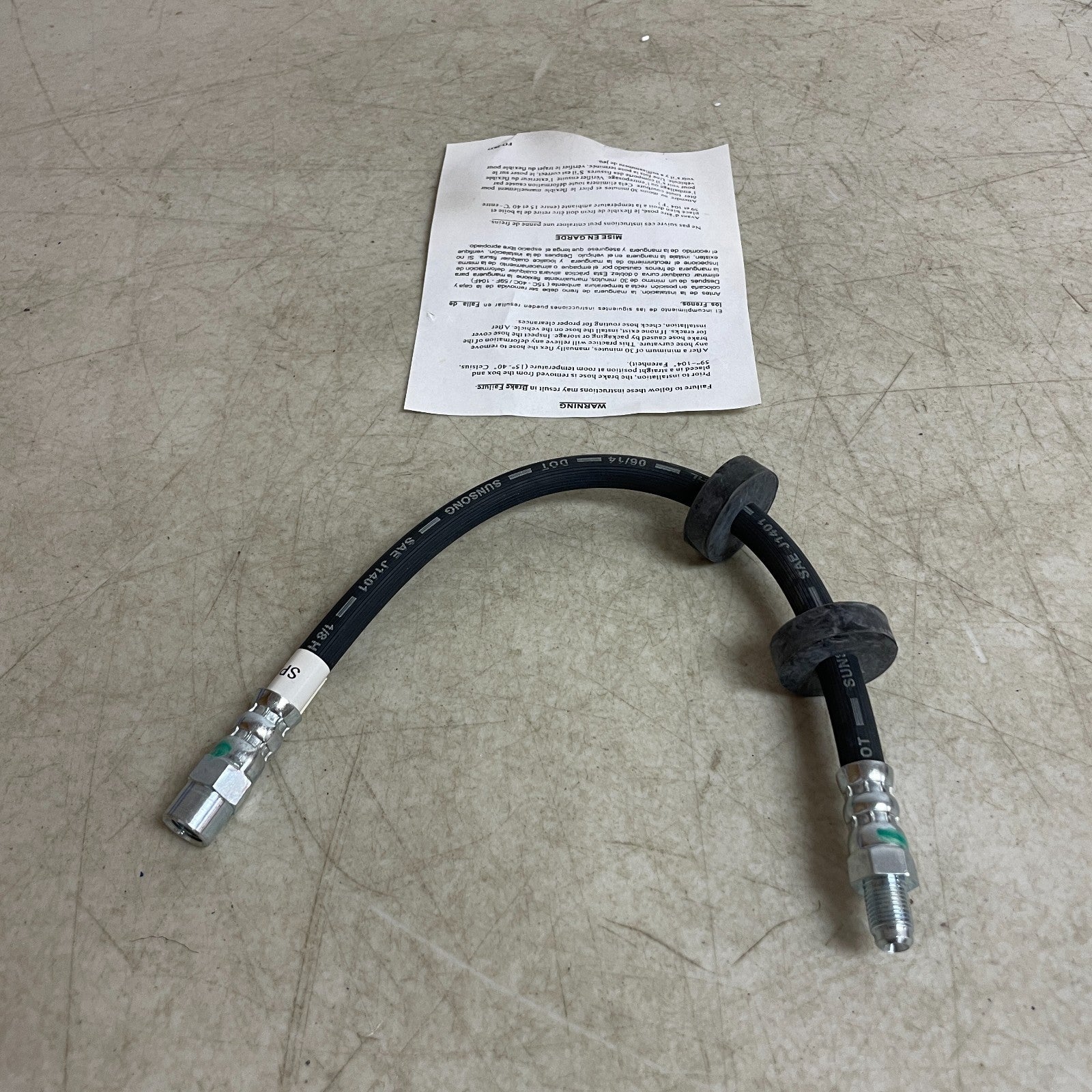 Carquest Wearever Brake Hydraulic Hose Assembly Position-Specific BHA38028