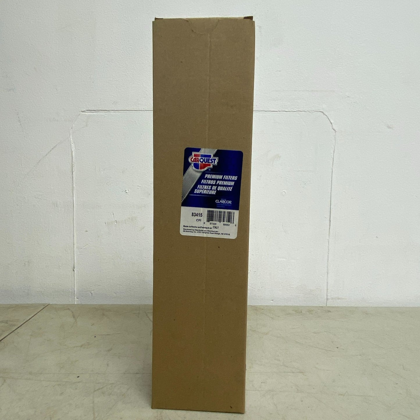 CARQUEST Engine Air Filter White Pleated Media Model 83415