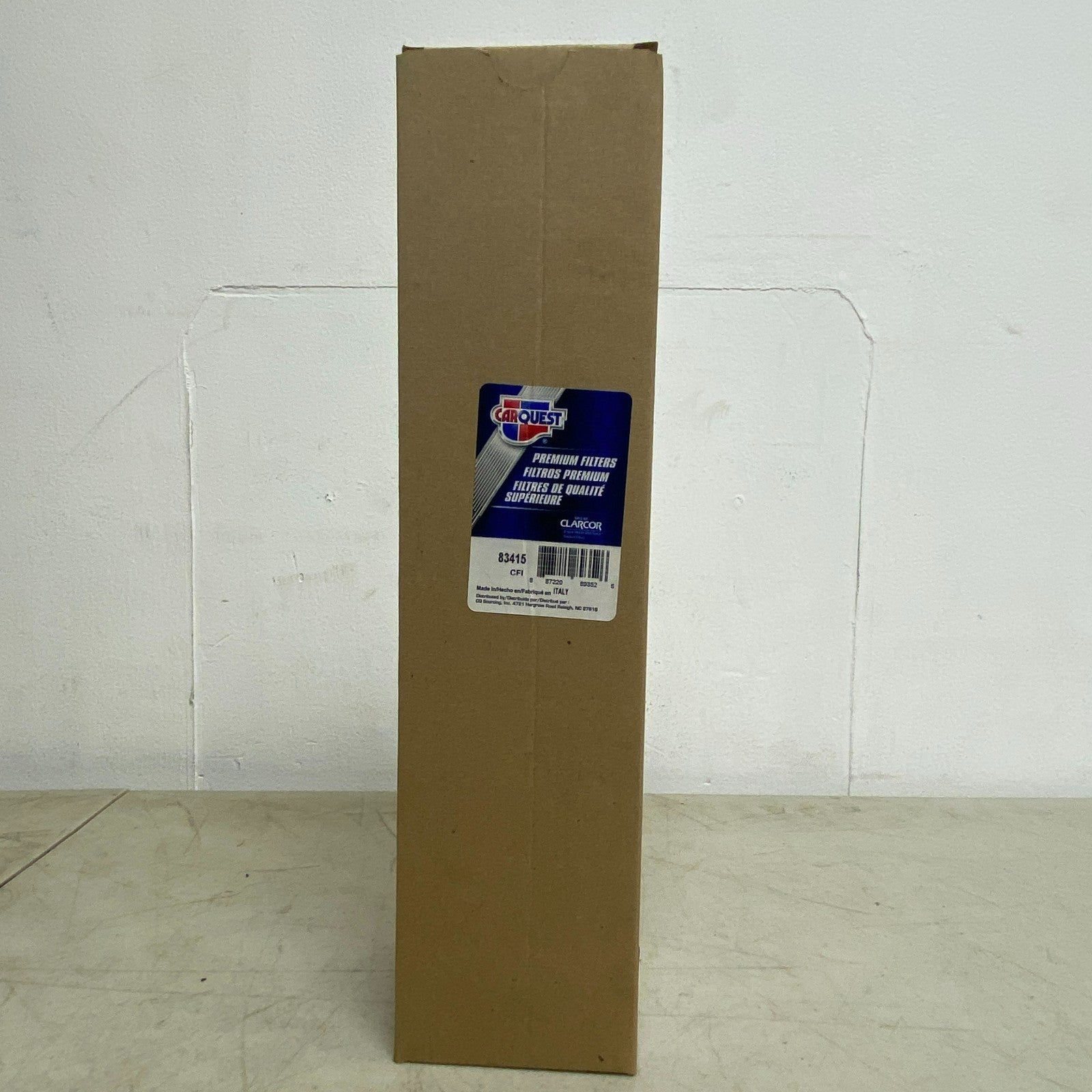 CARQUEST Engine Air Filter White Pleated Media Model 83415