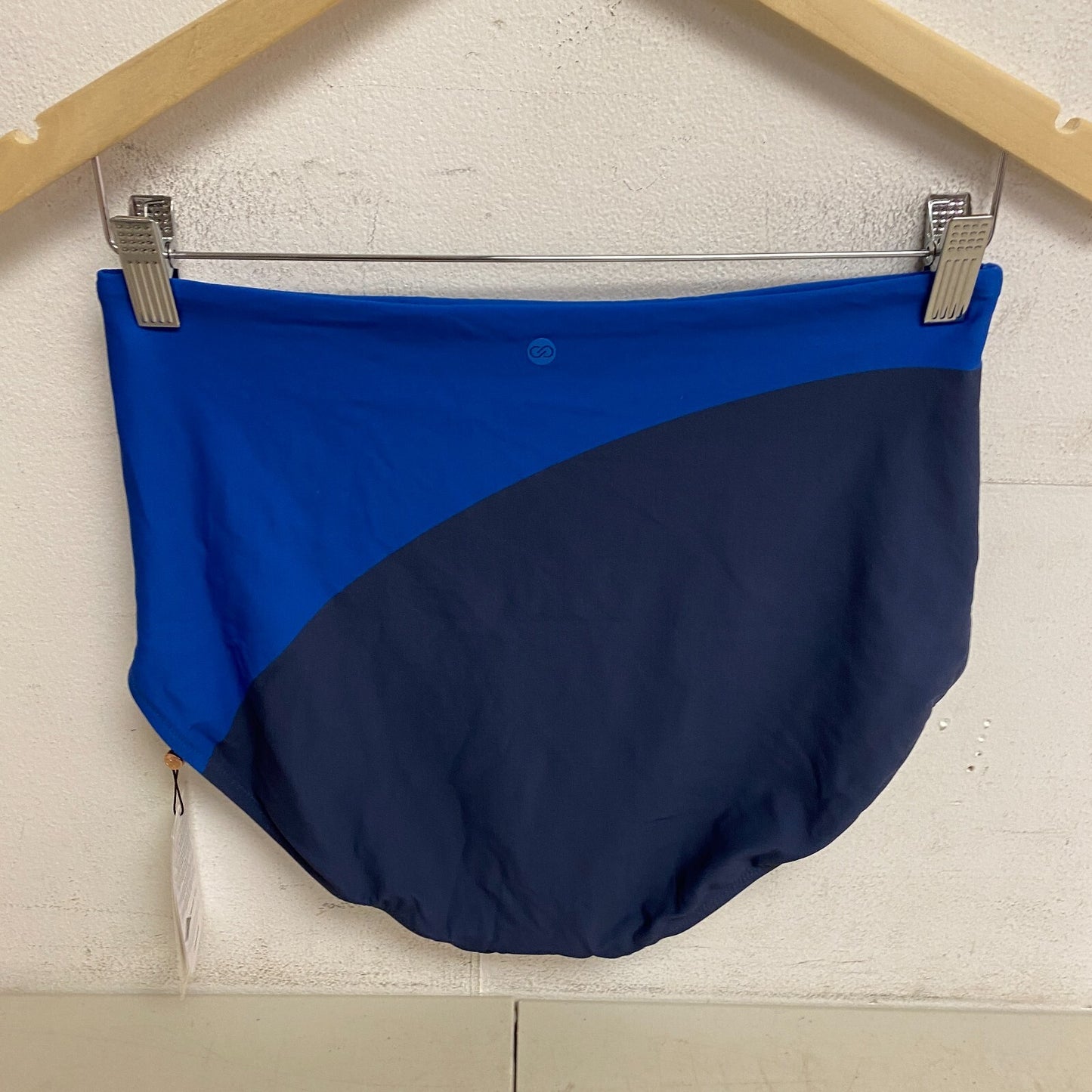 Calia Women's Swim Collection HighRise Swim Bottoms Navy Color Block WSA23406PRT