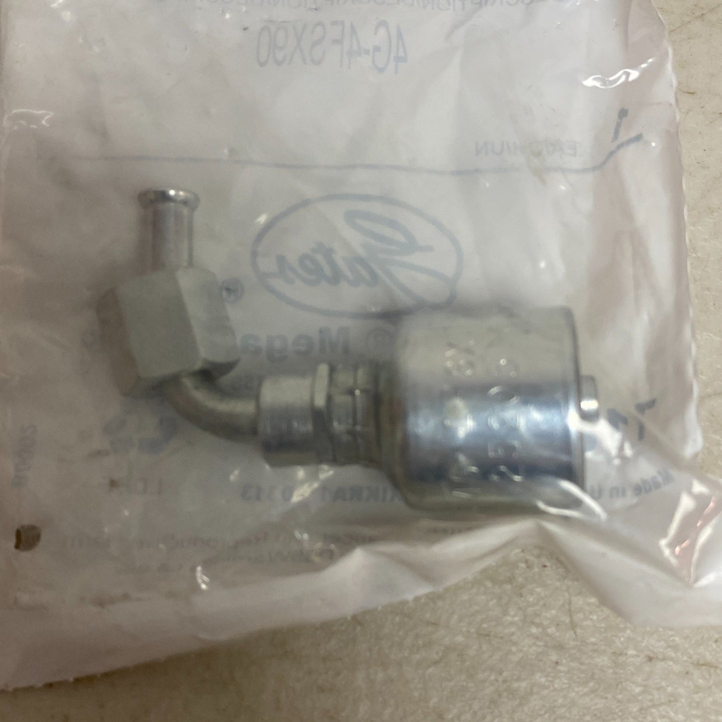 GATES MegaCrimp 1/4″ Hose x 1/4″ Female SAE 45° Flare Swivel 90° G25205‑0404