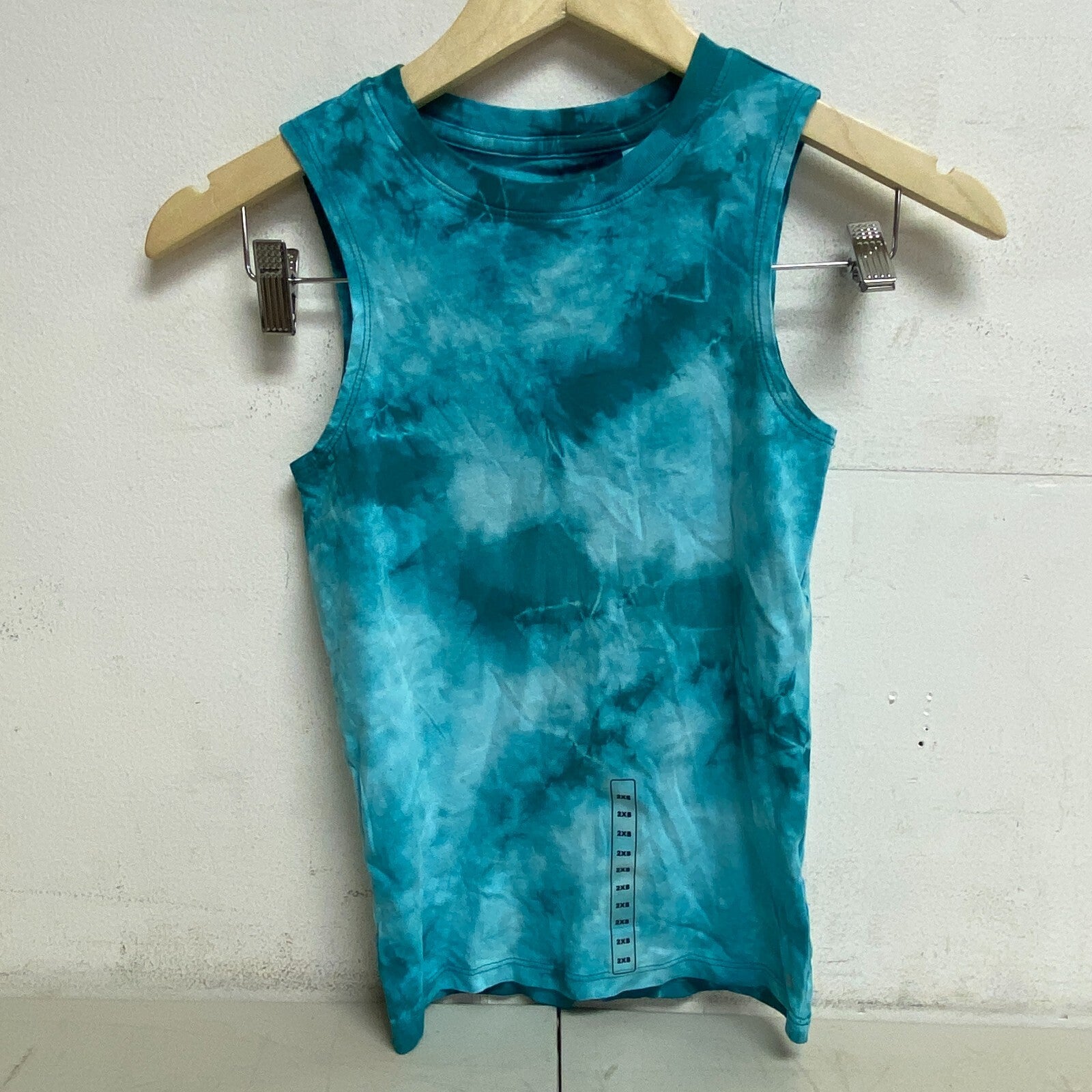 DSG Boy's Tie Dye Muscle Tank Teal Surf Crystal Dye DAB13120 BRAND NEW